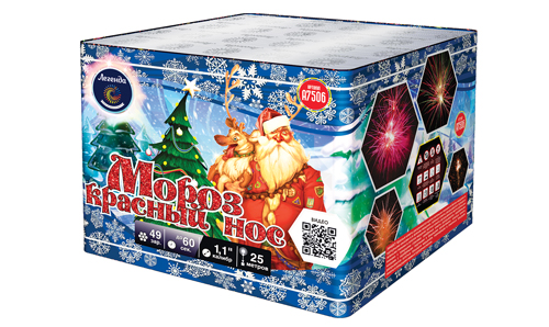  Батарея салютов Мороз Красный Нос  в Кропоткине